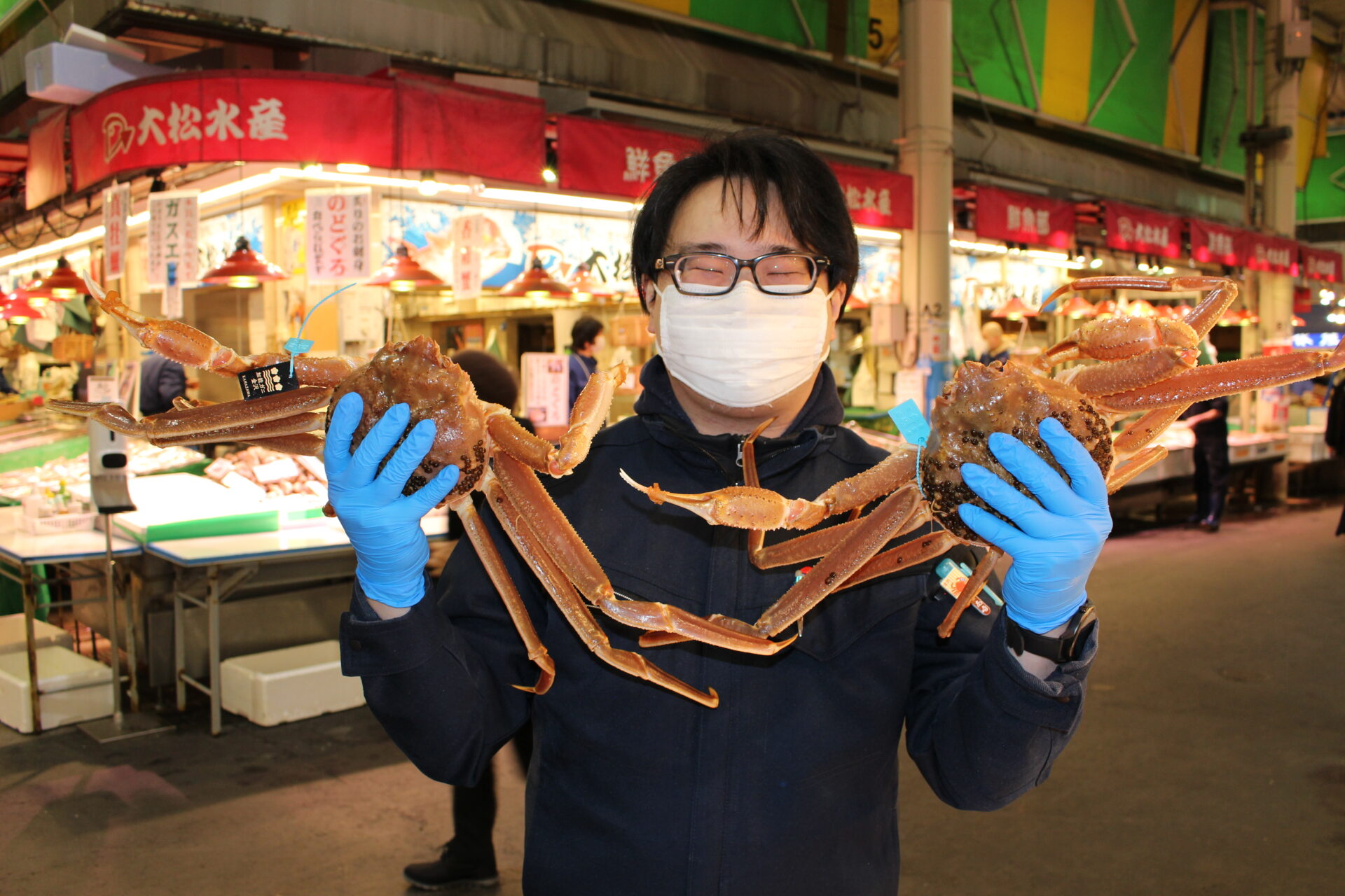 石川県産ズワイカニもうすぐ禁漁になります！
